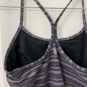 lululemon athletic tank top with built in bra